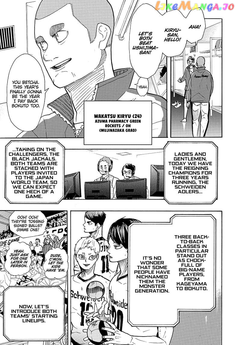 Haikyuu!!, Chapter 380 image 03